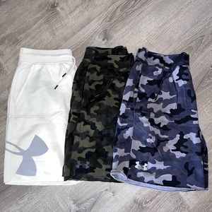 Cotton drawstring shorts